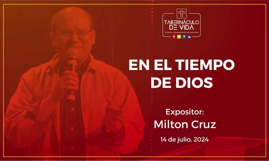 en el tiempo de Dios