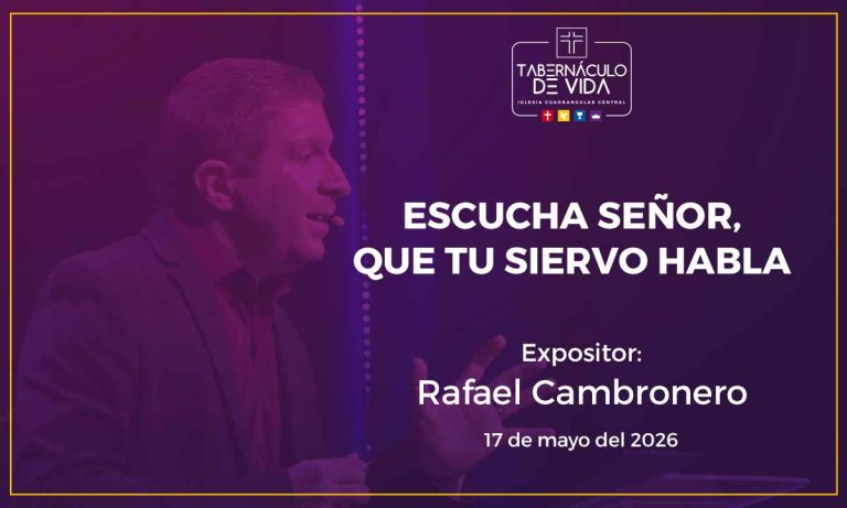 Escucha senor que tu siervo habla